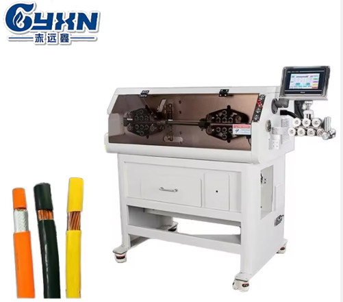 Automatic Rotary Multi Layer Stripping Machine for New Energy Vehicle Charging Pile Coaxial Cable